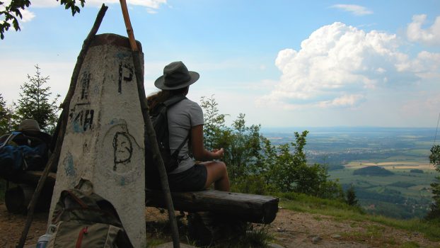 Hiking Poland and Czech Border